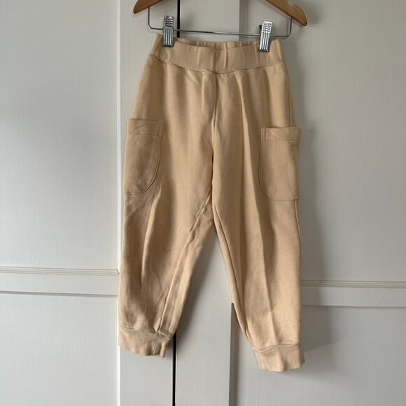 Wynken Butter Yellow Sweatpants - Size 4Y - Picture 2 of 8